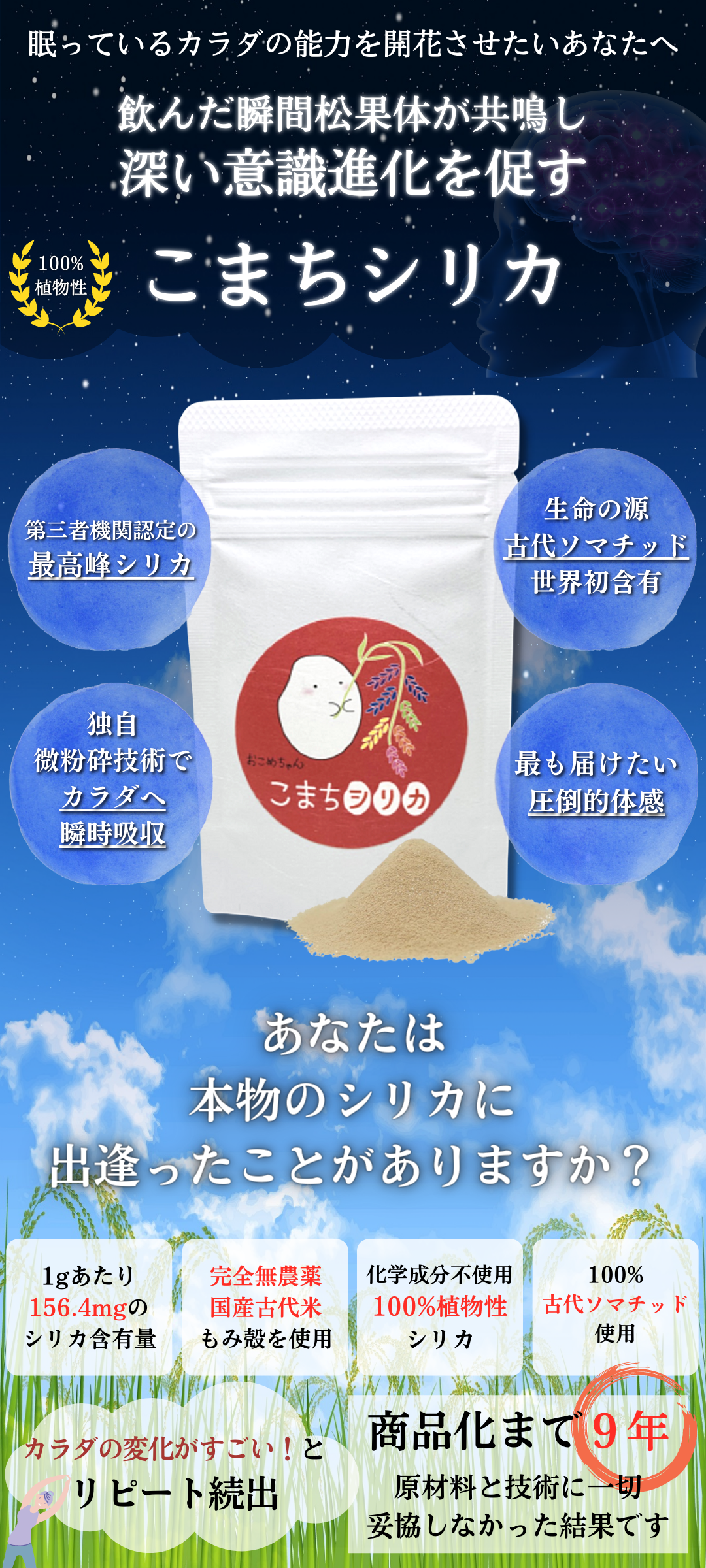 話題㊗️こまちシリカ 30g